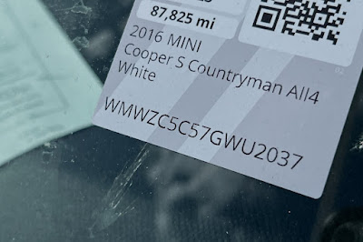 2016 MINI Cooper Countryman S
