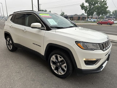 2021 Jeep Compass Limited 4x4! FACTORY CERTIFIED WARRANTY!