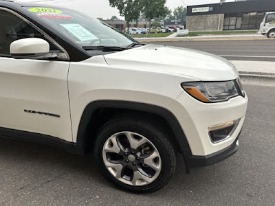 2021 Jeep Compass Limited 4x4! FACTORY CERTIFIED WARRANTY!