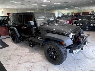 2016 Jeep WRANGLER UNLIMITED SPORT 4x4