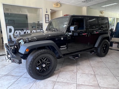 2016 Jeep WRANGLER UNLIMITED SPORT 4x4