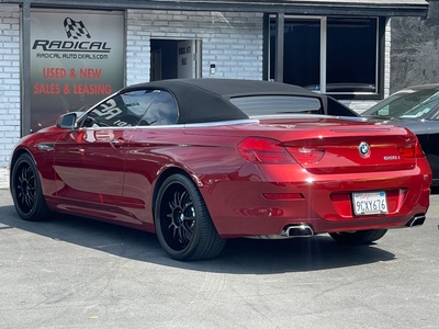 2012 BMW 6 Series 650i Convertible RWD