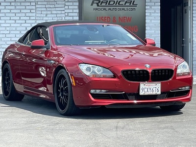 2012 BMW 6 Series 650i Convertible RWD