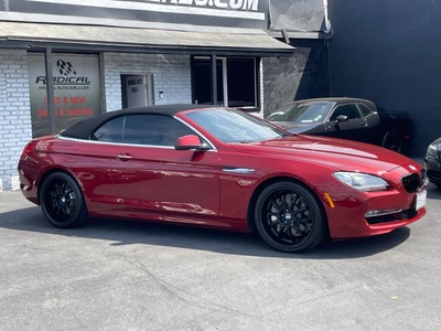 2012 BMW 6 Series 650i Convertible RWD