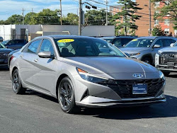 2022 Hyundai Elantra Hybrid Blue