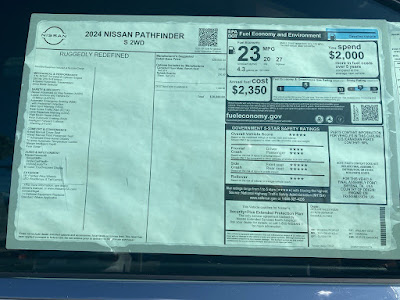 2024 Nissan Pathfinder S