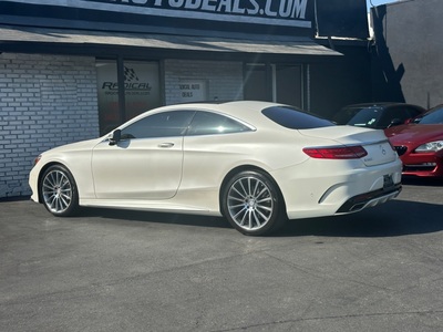 2016 Mercedes-Benz S-Class Coupe S 550 4MATIC