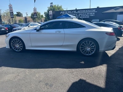 2016 Mercedes-Benz S-Class Coupe S 550 4MATIC