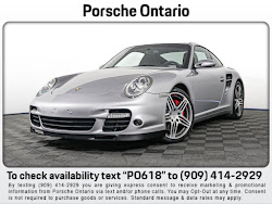 2007 Porsche 911 Cpe Turbo w/6 speed manual transmission