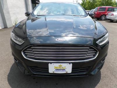 2014 Ford Fusion SE,SILVER CERTIFIED,LEATHER, LOW  Sedan