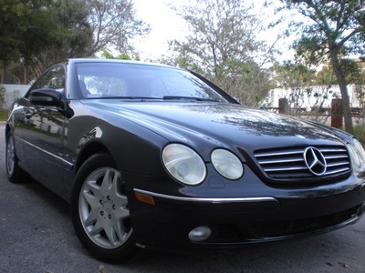 2001 Mercedes-Benz CL500 Coupe
